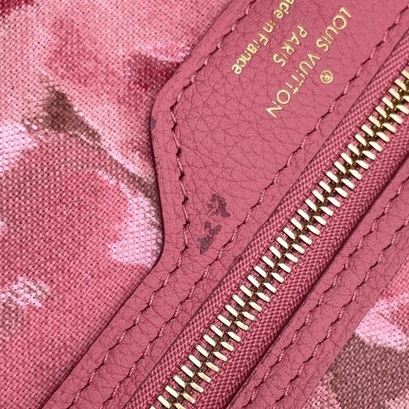LOUIS VUITTON Neverfull Size GM Monogram / Ikat Flower Rose Velours M40877 - Picture 8 of 12